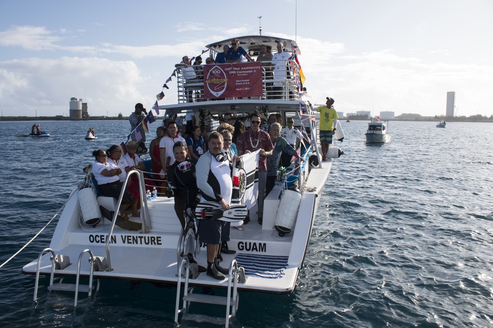 Scuttling of SMS Cormoran commemorated 100 years later