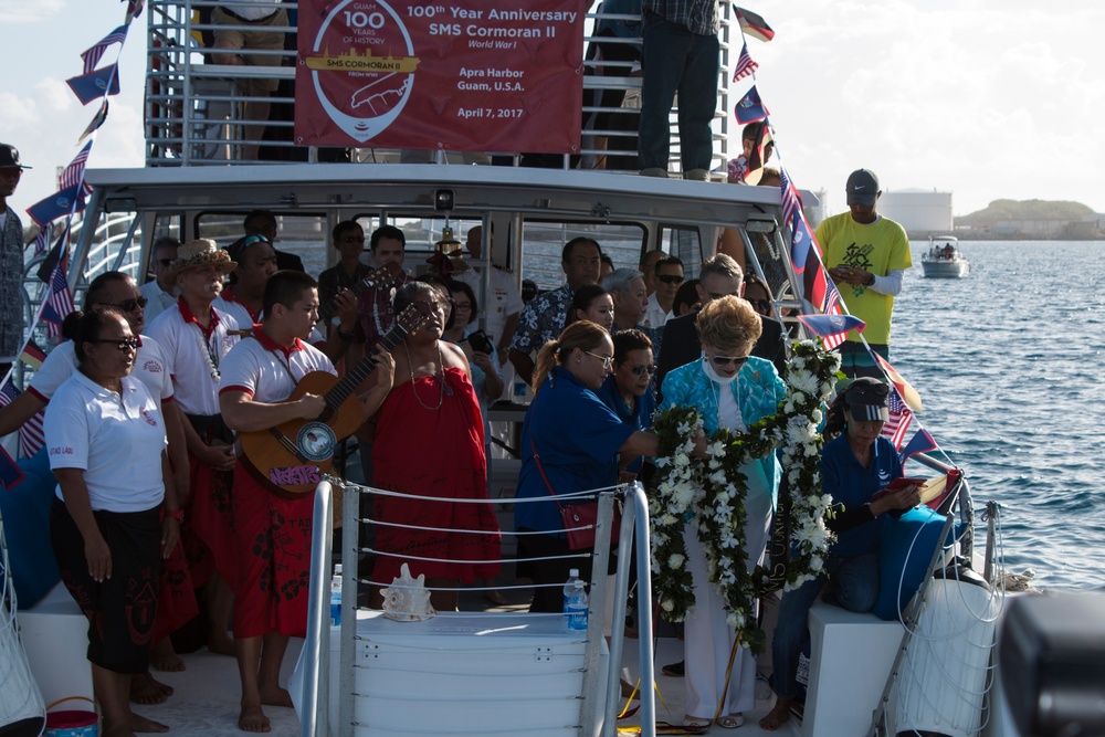 Scuttling of SMS Cormoran commemorated 100 years later