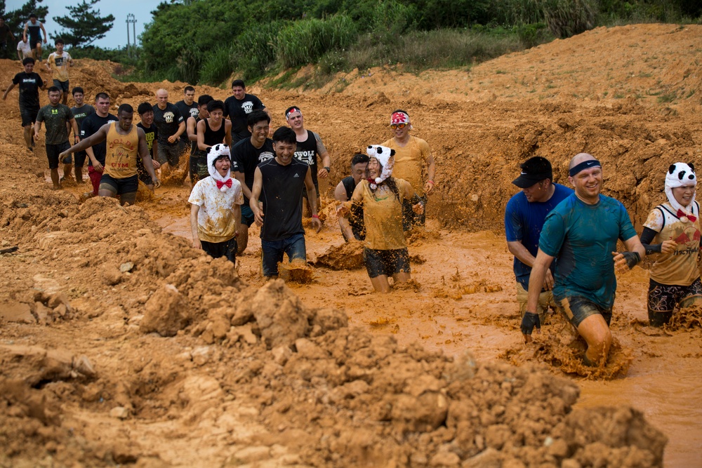 Down and Dirty | Service members and Okinawans gather for Camp Hansen’s annual mud run