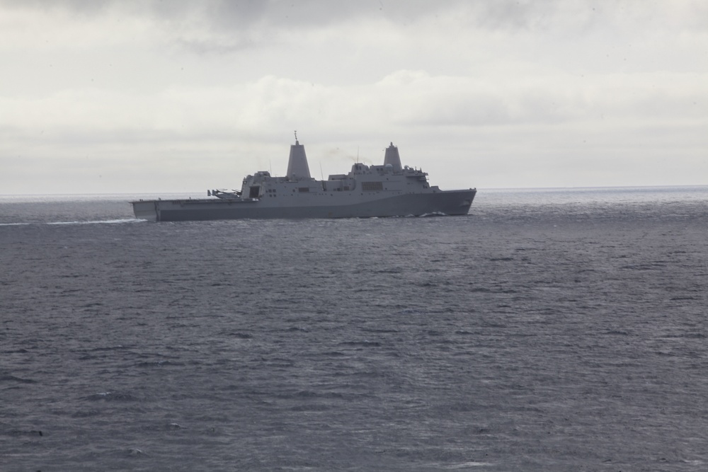 America Amphibious Ready Group practices power projection