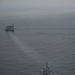 Nimitz Carrier Strike Group participate in a show of force strait transit exercise