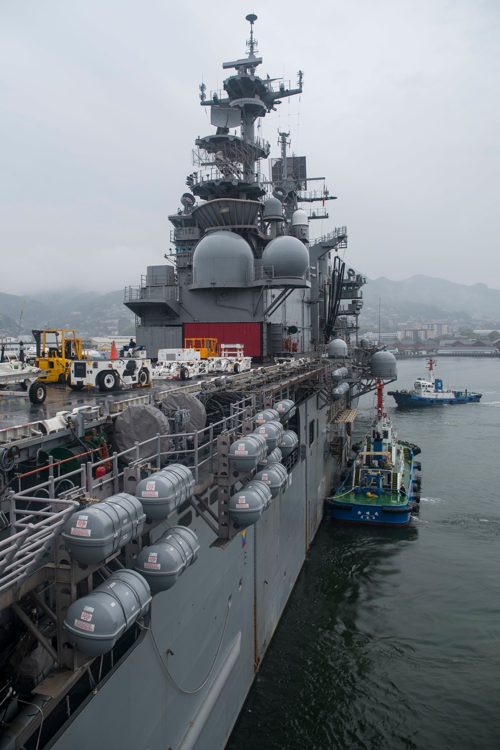 USS Bonhomme Richard (LHD 6) Returns to Sasebo, Japan