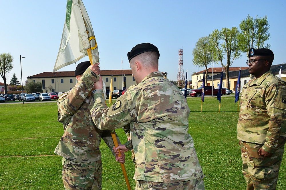 Change of Command Ceremony Charlie Detachment 106th Financial Management Support Unit