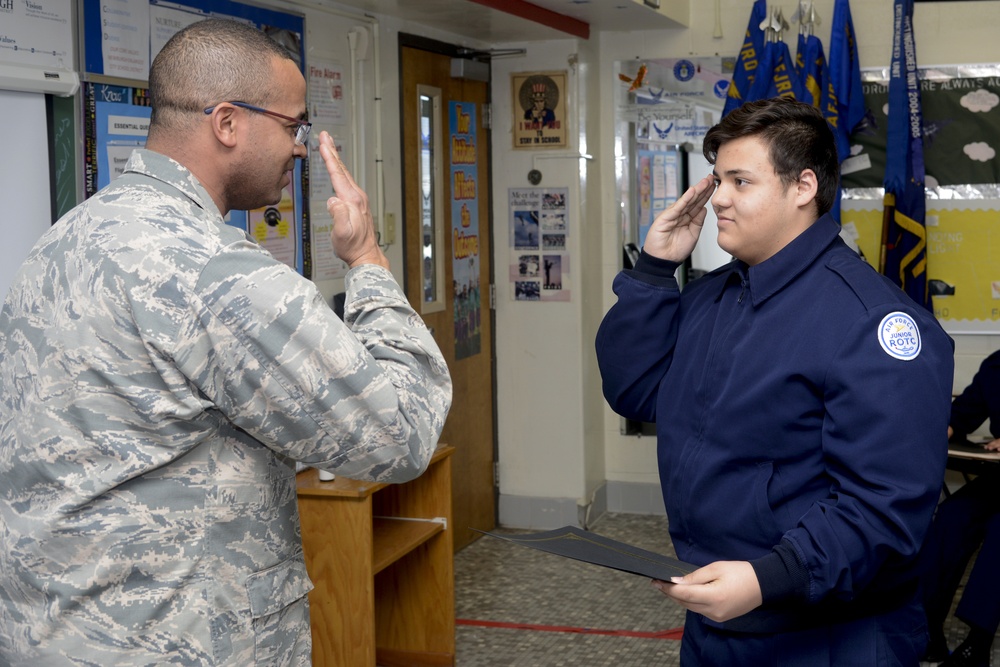 105th Airlift Wing thanks local JROTC cadets