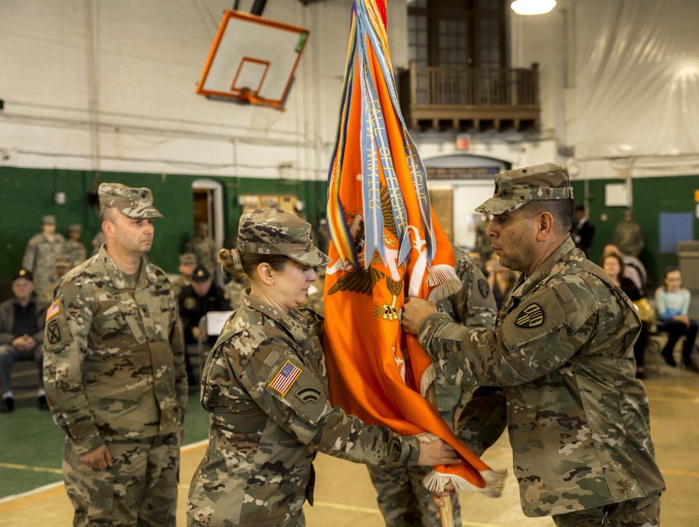 101st EXpeditionary Signal Battalion Change of Command
