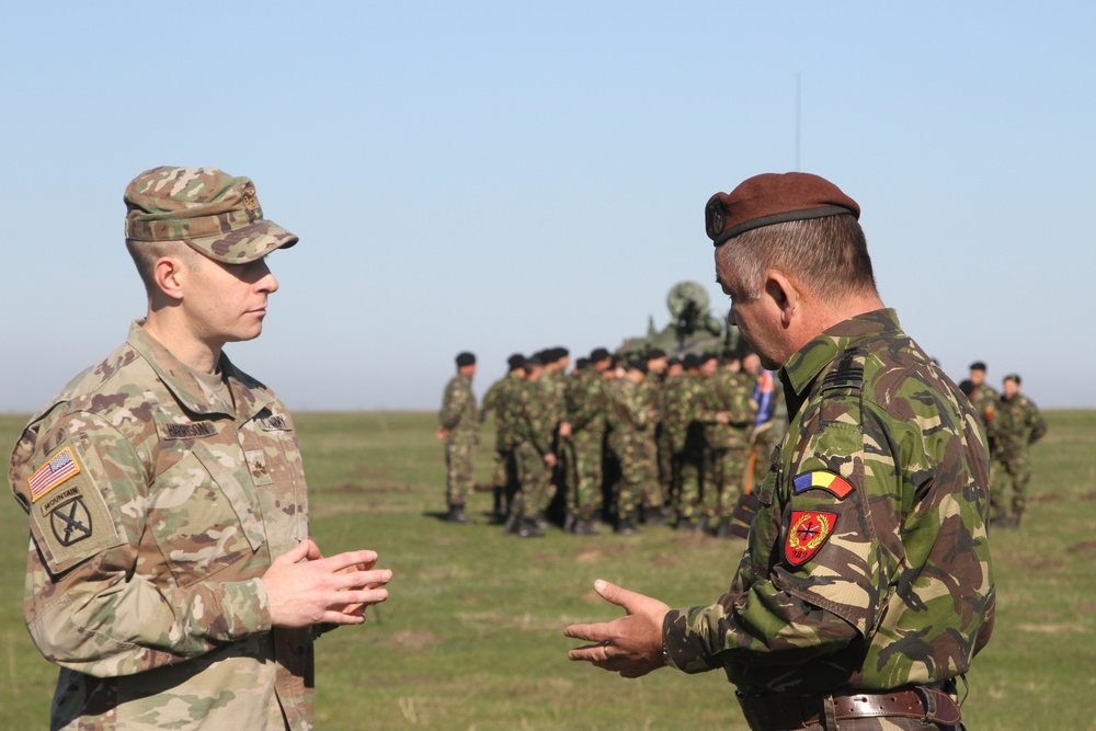 Fighting Eagles prepare to train with Romanian forces