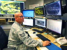 Airman Enhances Satellite Capabilities at the Joint Typhoon Warning Center