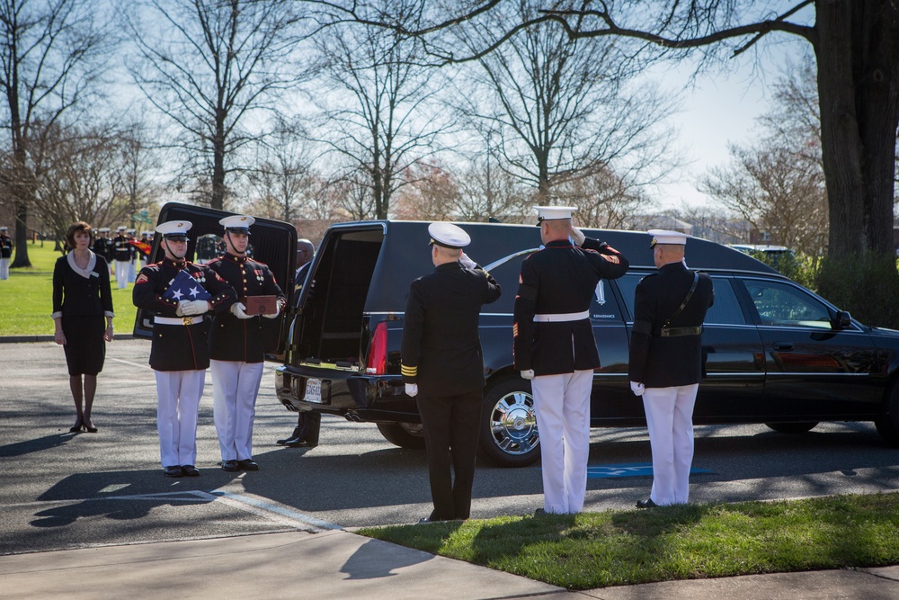 The Memorial Service of Lt Gen Lawrence F. Snowden