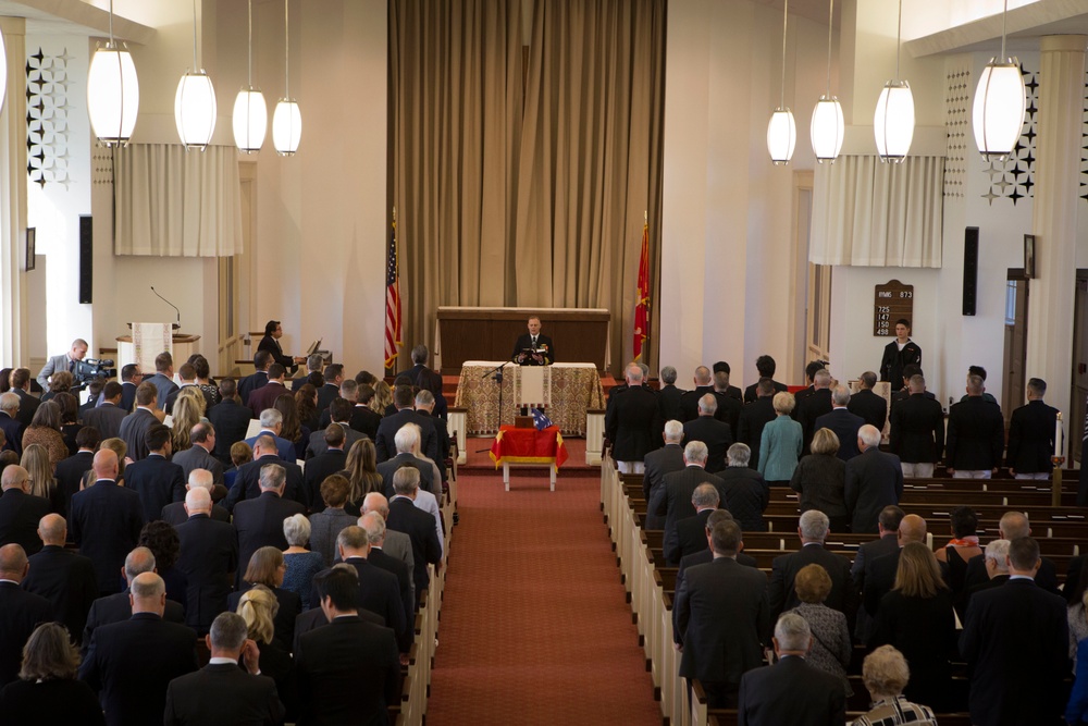 The Memorial Service of Lt Gen Lawrence F. Snowden