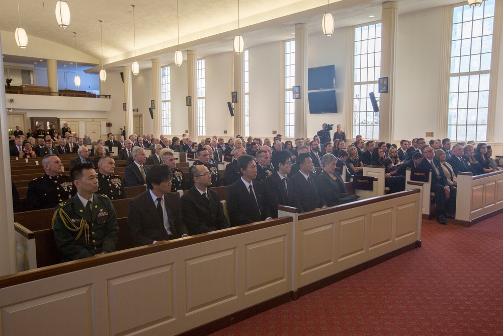 The Memorial Service of Lt. Gen Lawrence F. Snowden, April 8, 2017