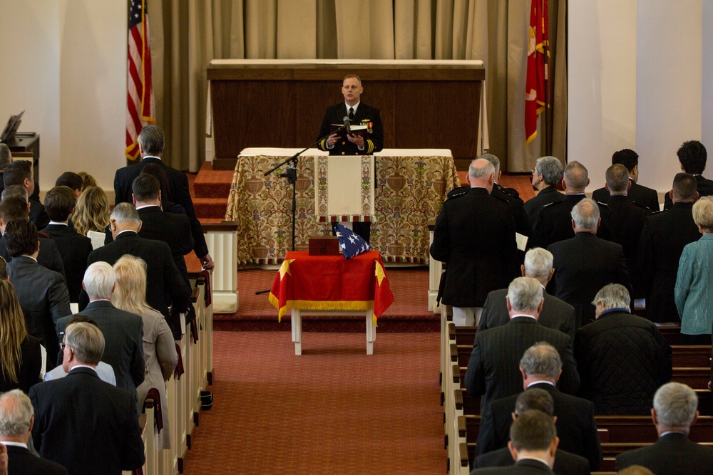 The Memorial Service of Lt. Gen Lawrence F. Snowden, April 8, 2017