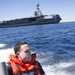 PCU Gerald R. Ford (CVN 78) Performs Ridged Inflatable Boat (RIB) Training