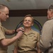 Vice Adm. Nora W. Tyson receives CPO anchors from Navy MCPON Steven Giordano