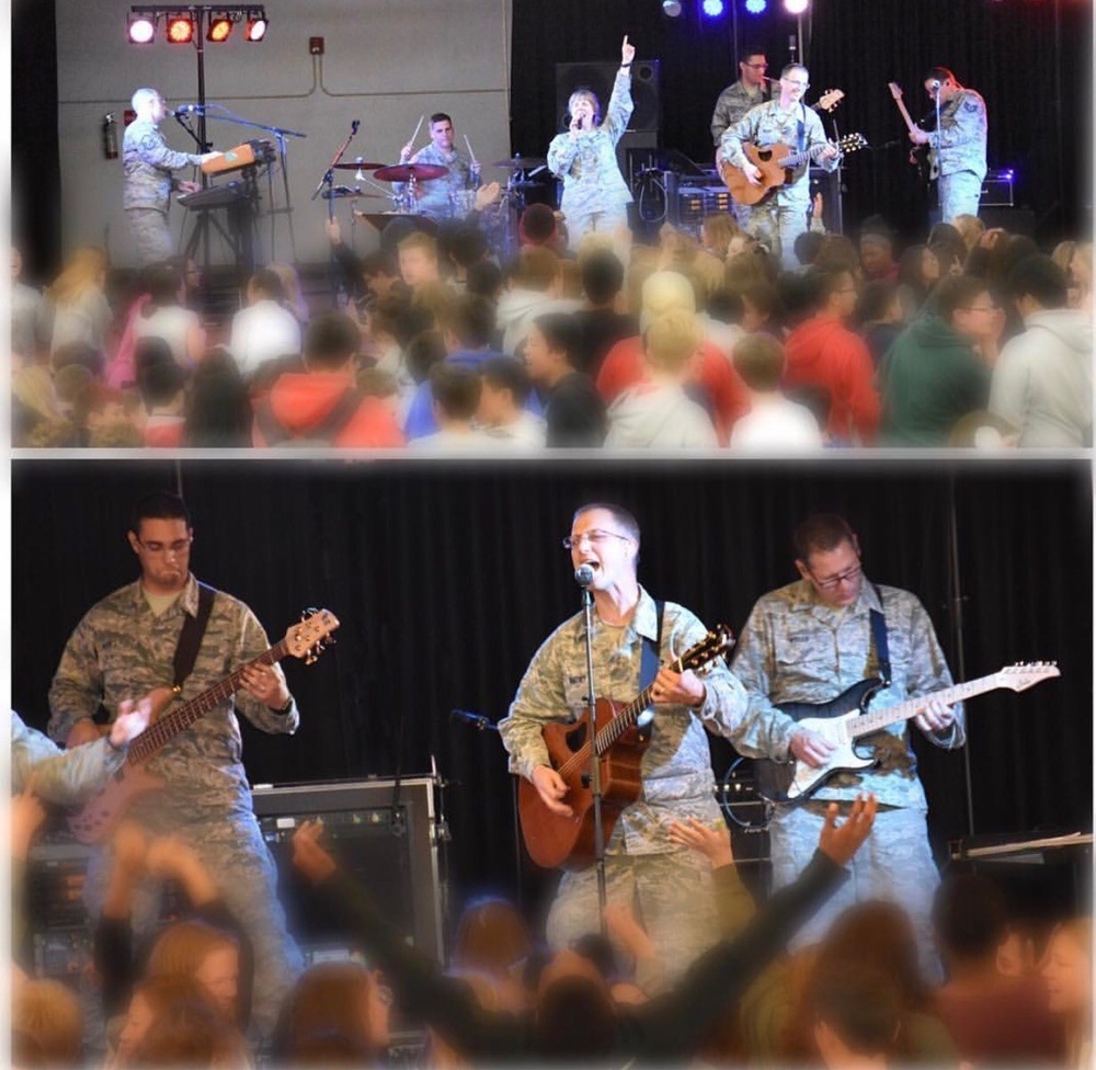 Mobility Performs at Golden West Middle School