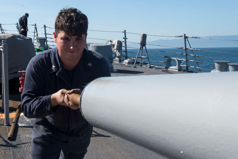 USS Howard (DDG 83) Underway for COMPTUEX