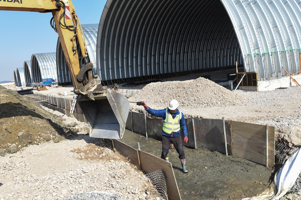 Pantons receive new aircraft flow-through shelters