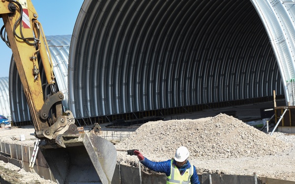 Pantons receive new aircraft flow-through shelters