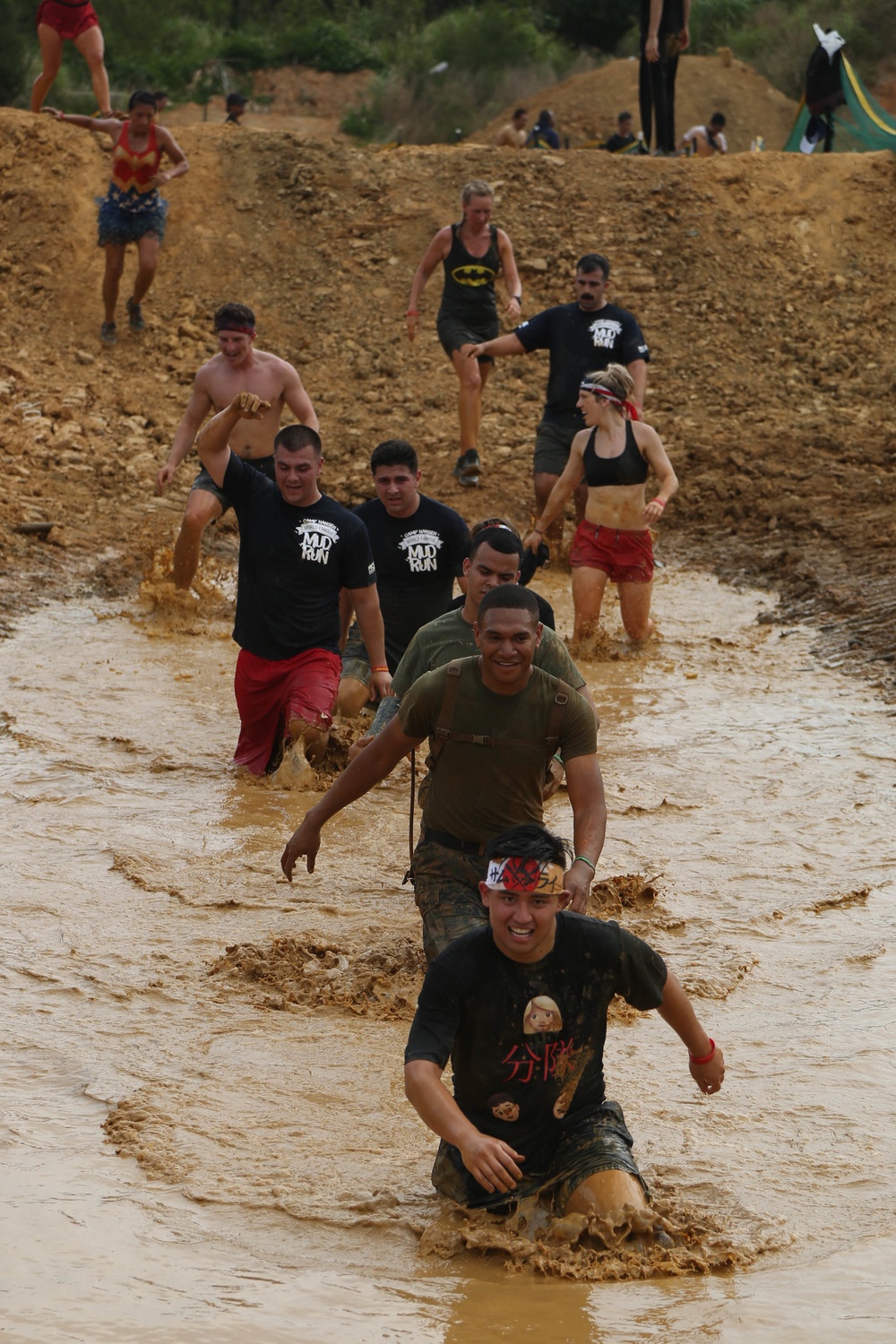 Military community, Okinawa residents participate in World Famous Camp Hansen Mud Run