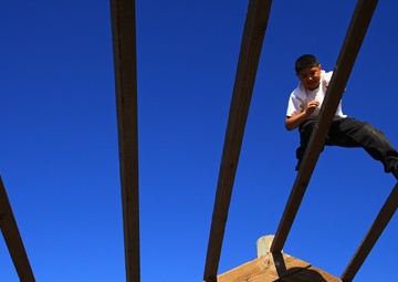 California Military Institute cadets train at fall bivouac
