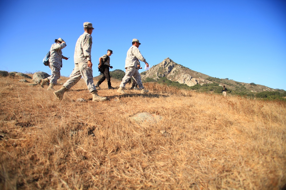 California Military Institute cadets train at fall bivouac
