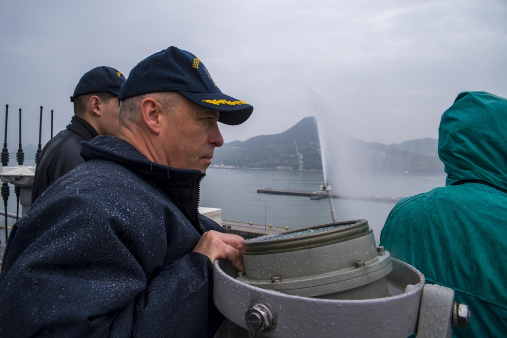 USS Bonhomme Richard (LHD 6) Return to Sasebo