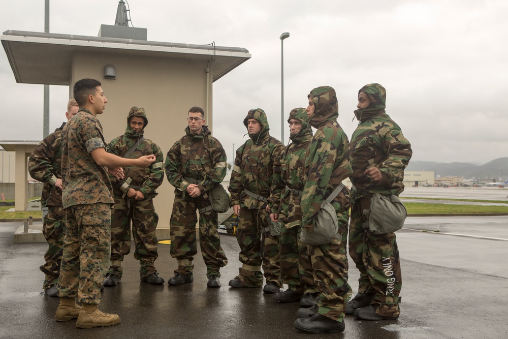 CBRN, VMFA-242 conduct aircraft decontamination