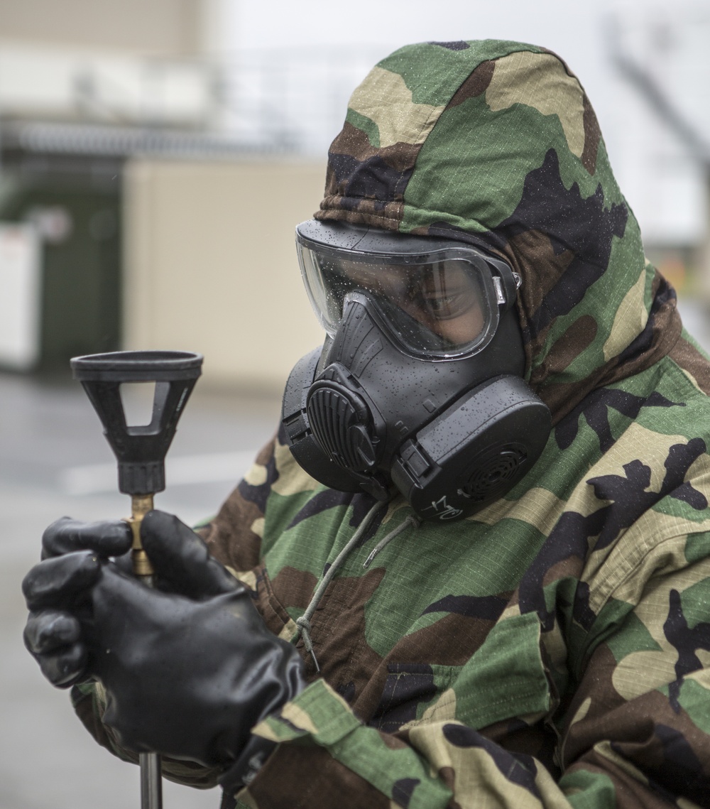 CBRN, VMFA-242 conduct aircraft decontamination