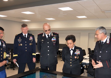 Admiral Michelle Howard, NATO JFC-Naples Commander, visits at Center of Excellence for Stability Police Units (CoESPU) Vicenza, Italy
