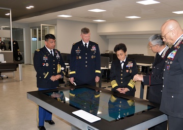 Admiral Michelle Howard, NATO JFC-Naples Commander, visits at Center of Excellence for Stability Police Units (CoESPU) Vicenza, Italy