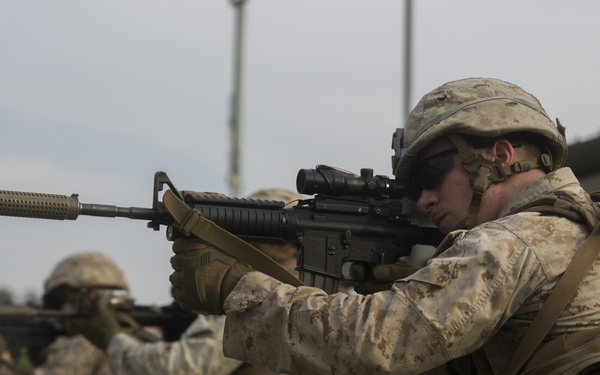 U.S. Marines conduct bilateral training with Israeli forces