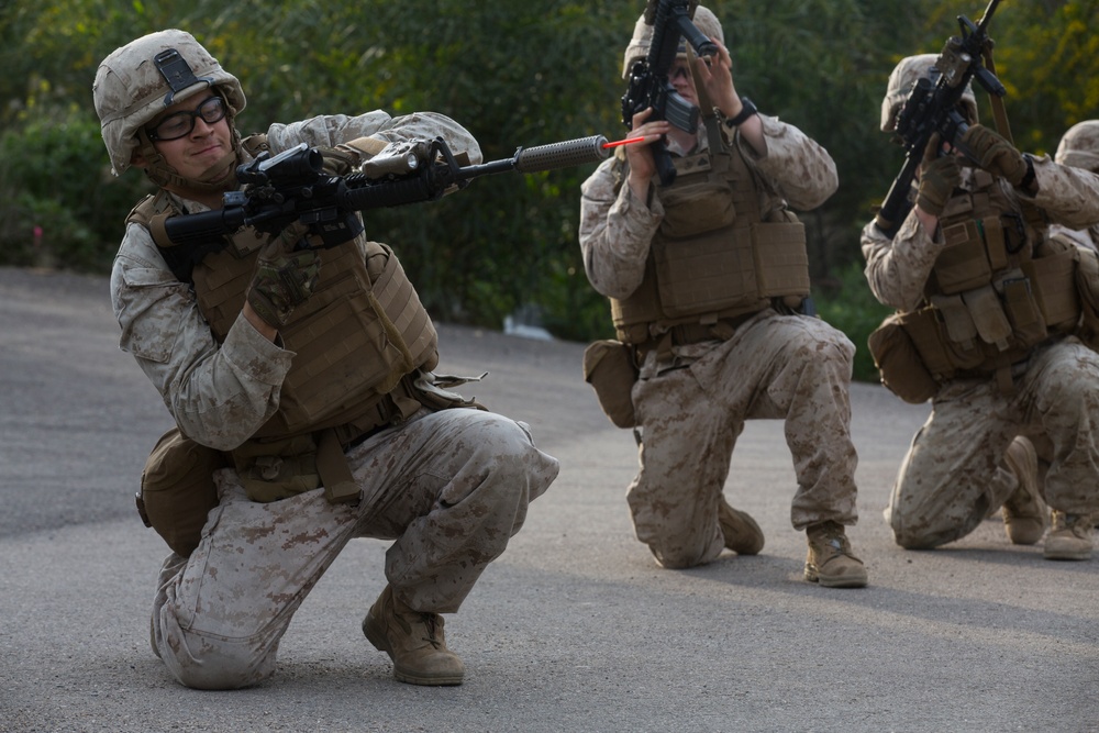 U.S. Marines conduct bilateral training with Israeli forces