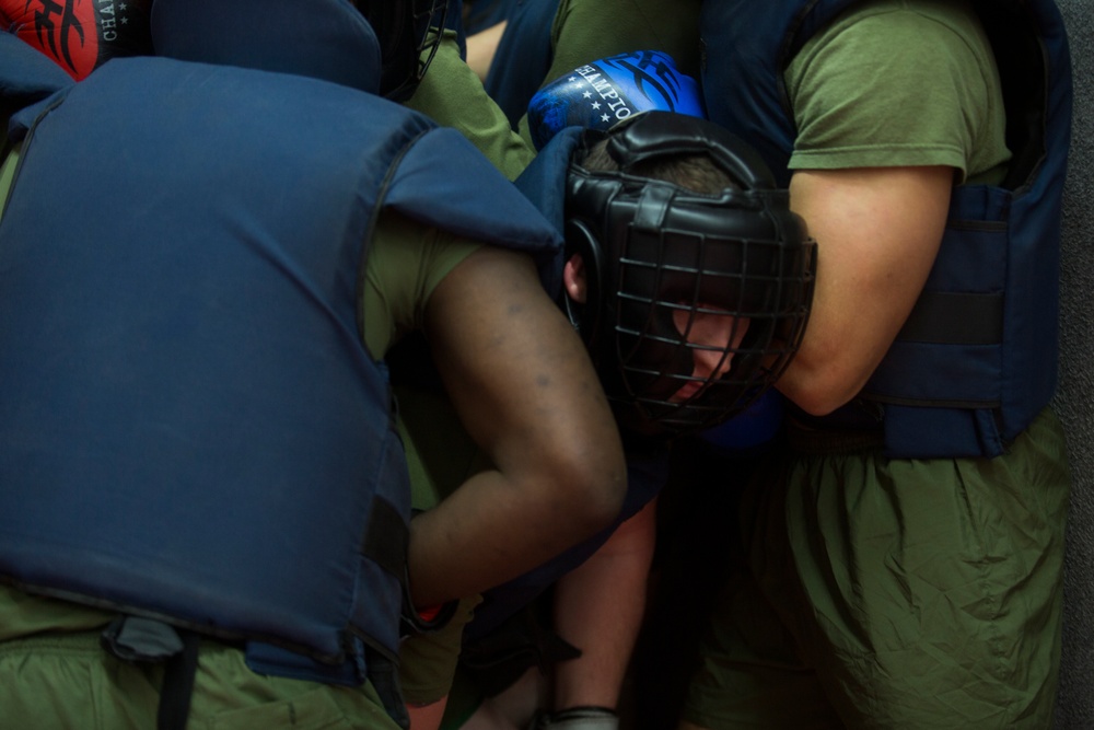 U.S. Marines conduct bilateral training with the Israeli forces