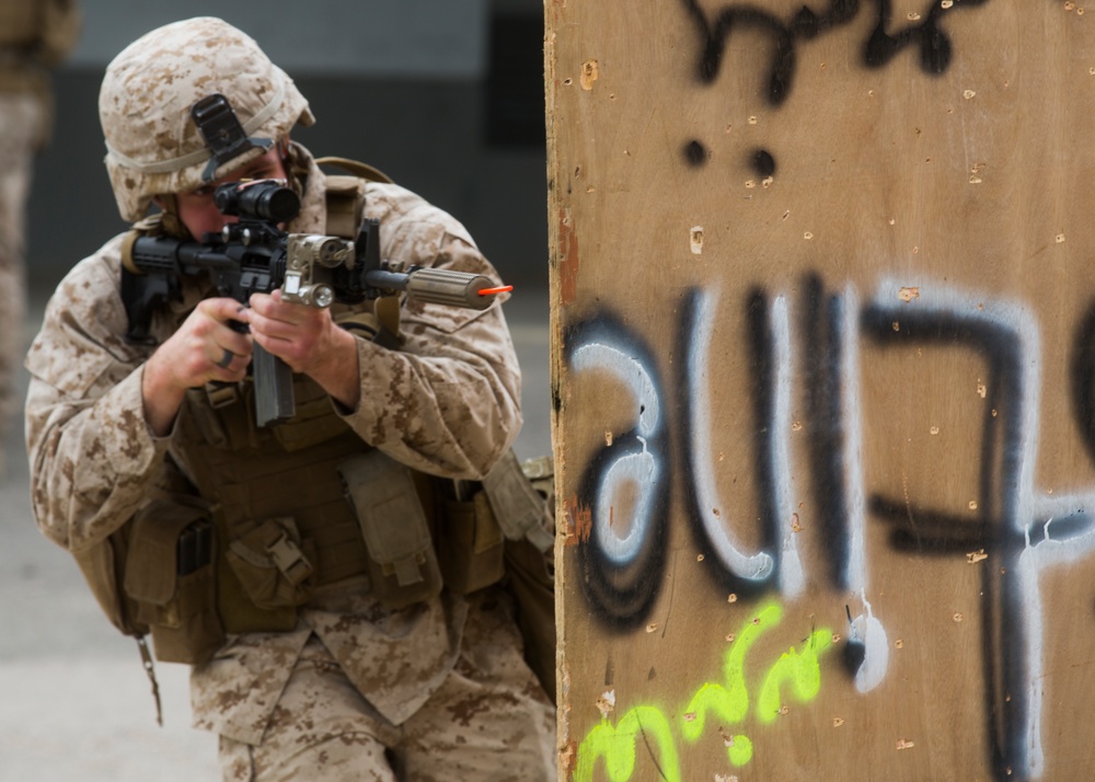 U.S. Marines conduct bilateral training with the Israeli forces