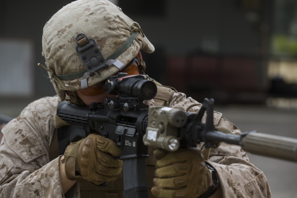 U.S. Marines conduct bilateral training with Israeli forces