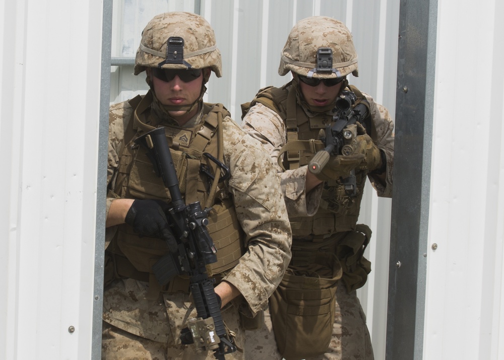 U.S. Marines conduct bilateral training with Israeli forces