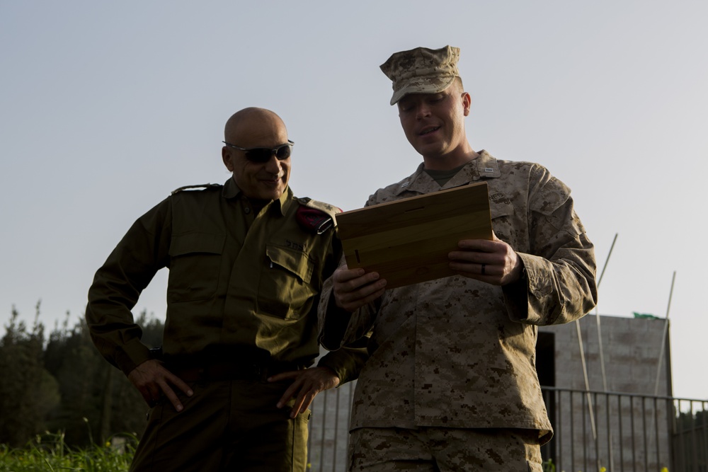 U.S. Marines conduct bilateral training with Israeli forces