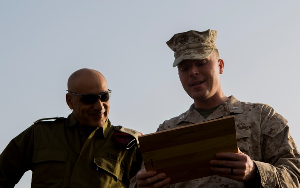 U.S. Marines conduct bilateral training with Israeli forces