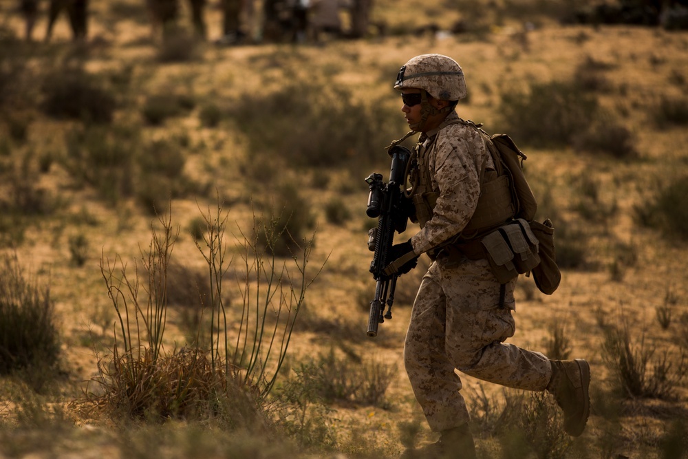 U.S. Marines conduct bilateral training with Israeli forces