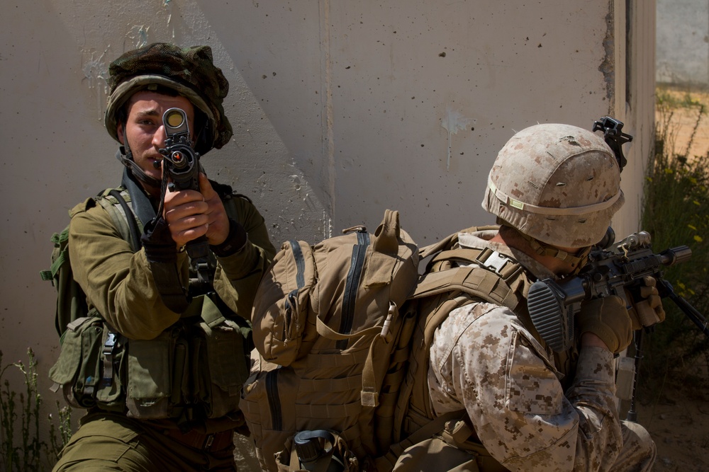 U.S. Marines conduct MOUT in Israel