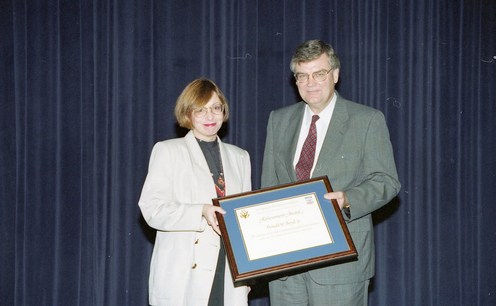 Admin. Atwood awards ceremony - 1986