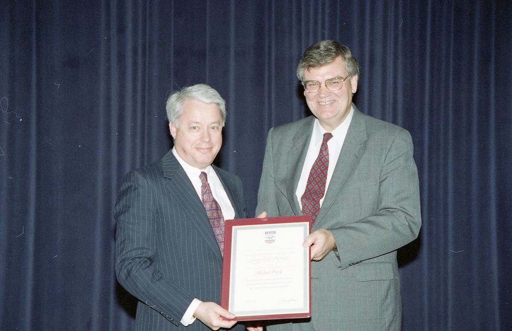 Admin. Atwood awards ceremony - 1986