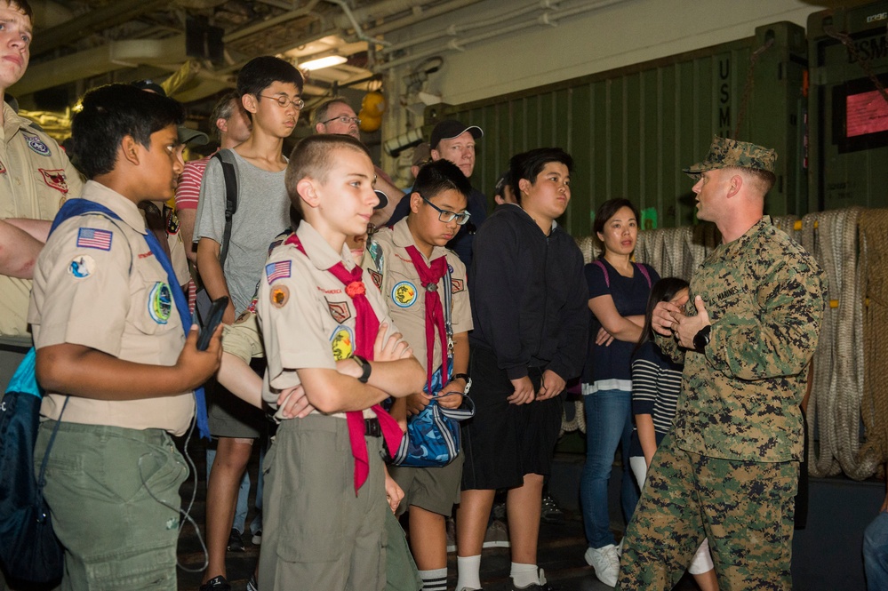 USS Makin Island (LHD 8) Visits Hong Kong