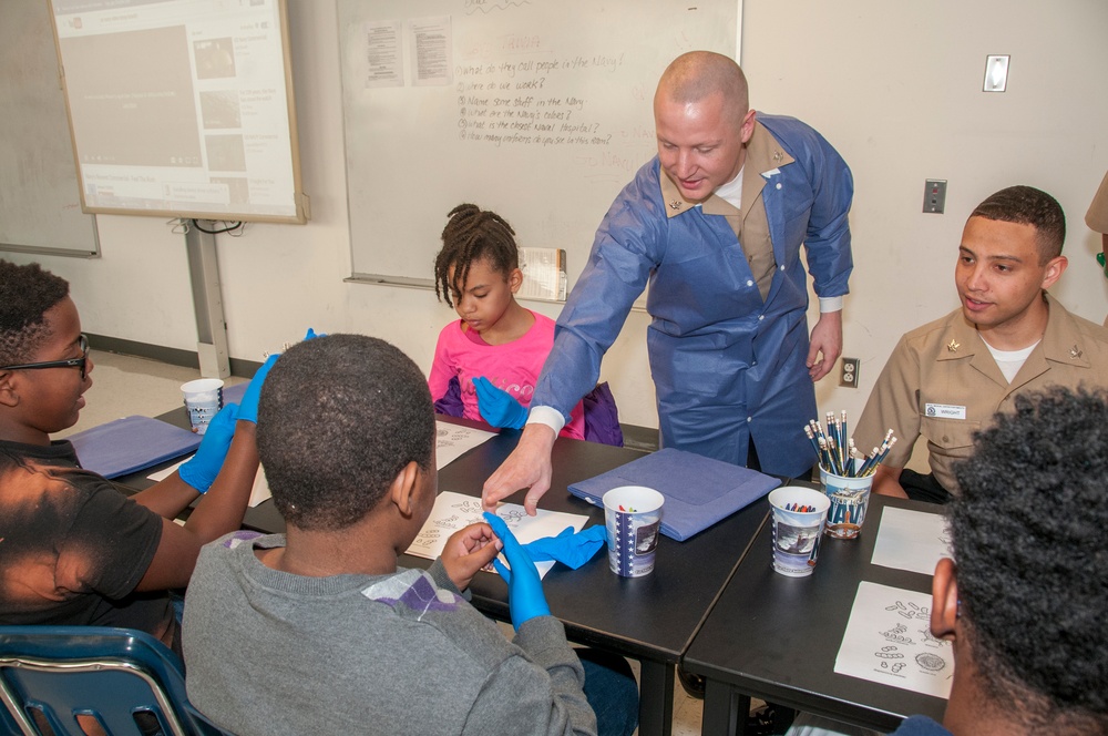 NMCP Participates in Career Day with STEM
