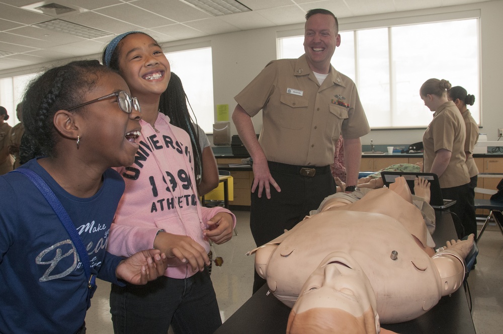 NMCP Participates in Career Day with STEM