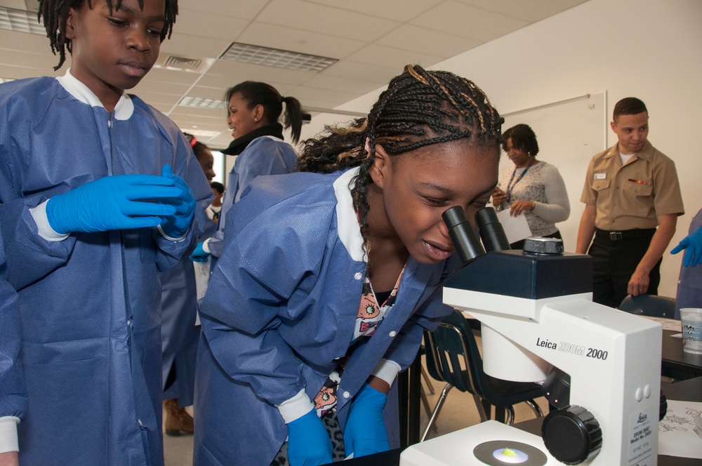 NMCP Participates in Career Day with STEM