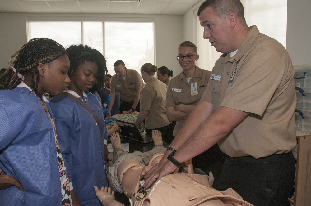 NMCP Participates in Career Day with STEM