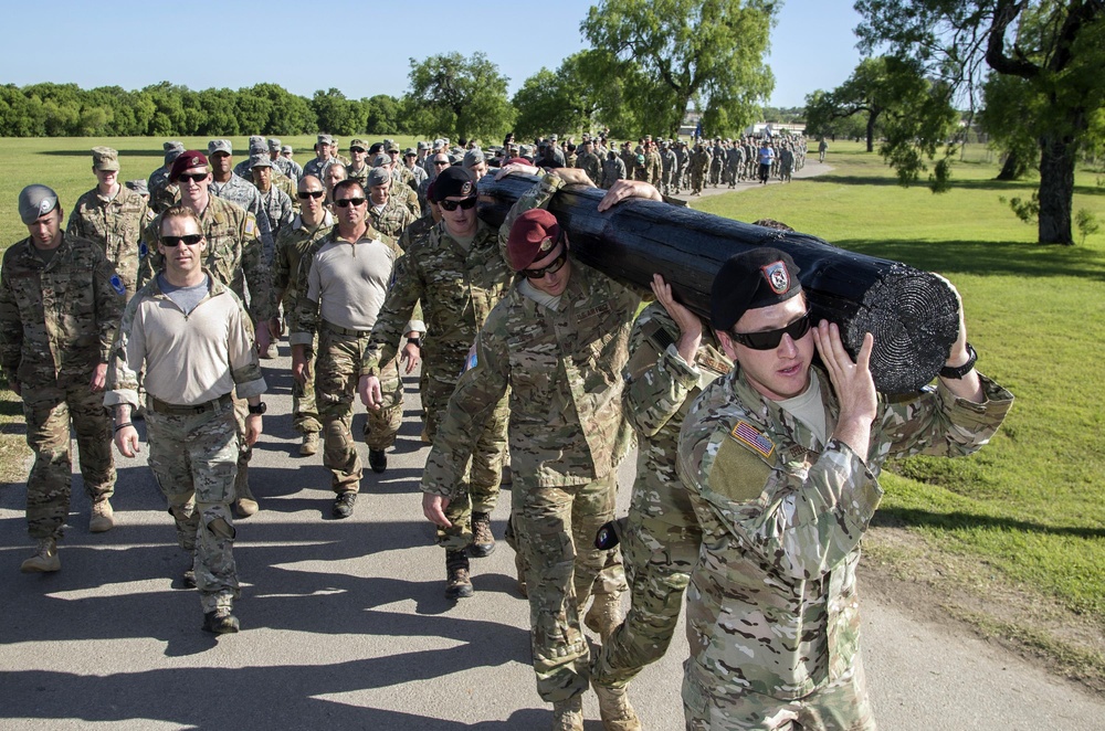 Memorial held for fallen battlefield Airman