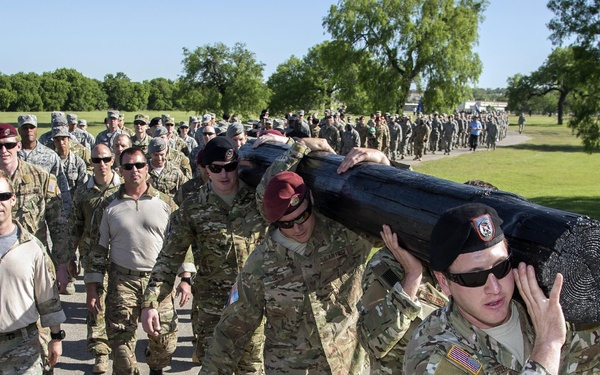 Memorial held for fallen battlefield Airman