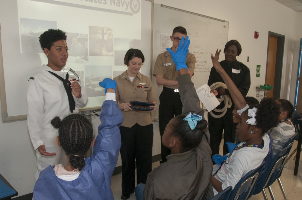 NMCP Participates in Career Day with STEM