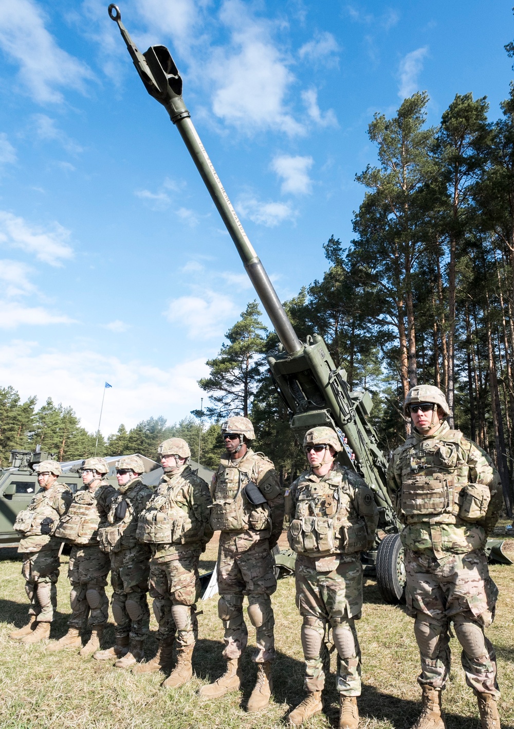 Battle Group Poland prepares for welcome ceremony